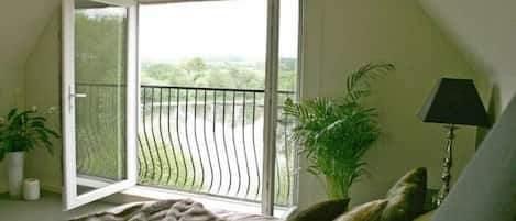 View to lake from Master bedroom