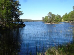 at the lake