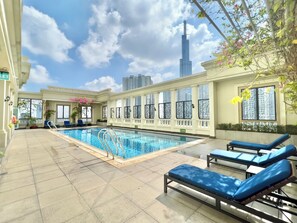 Rooftop pool