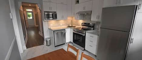 Brand new renovation with Stainless appliances