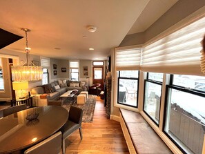 Living room overview at The Residence on South Oak - Telluride vacation rental home