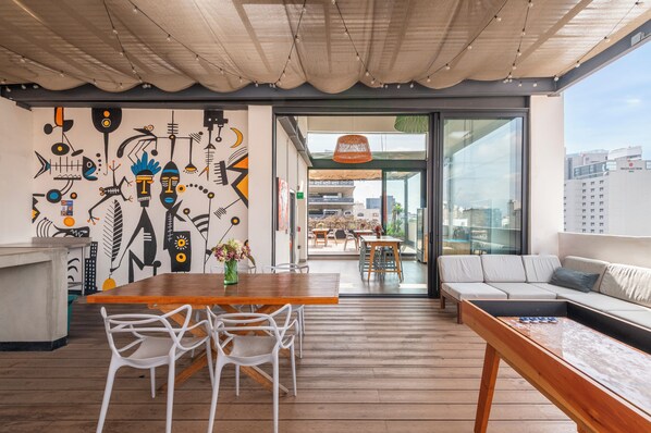 Terraza en la azotea