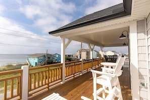 Plenty of outdoor seating to take in the view!