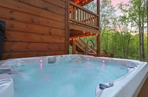 Bain à remous extérieur