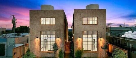 Townhome is on the left