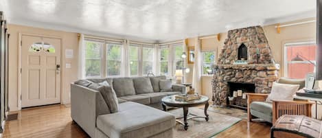 Comfortable and spacious living room