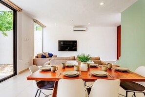A roomy and open feel throughout