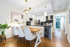 Handmade dining set made from reclaimed wood - Ample dining space for all the family!