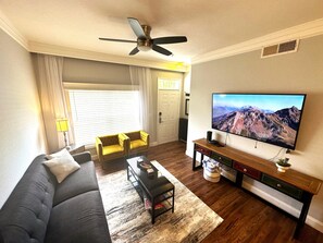 Living room with Smart TV