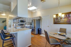 Kitchen & Dining Area | Keyless Entry