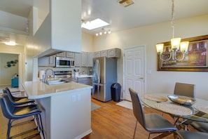 Kitchen & Dining Area | Keyless Entry