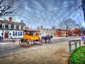 Carriage rides are popular