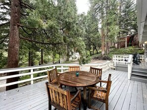 Backyard deck