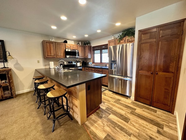Remodeled with Quartz Countertops
