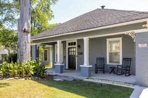 Welcoming front porch