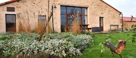 Gîte et terrasse