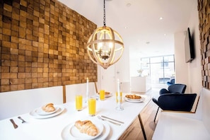 Dine and relax with family and friends