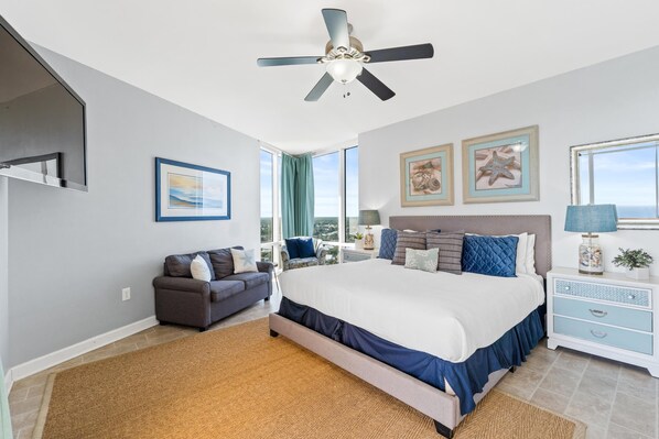 Bedroom with Gulf Views