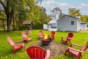 Relax in the Backyard next to the firepit