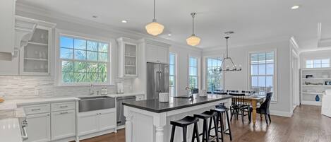 Kitchen with Viking appliances