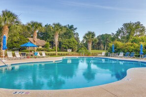 Community Pool | 3 On-Site Golf Courses | Shuttle Service | 1 Mi to Beach Access