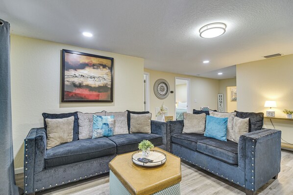 Tampa Vacation Rental | 4BR | 3BA | 2 Steps Required