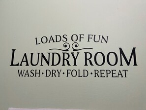 Laundry room 