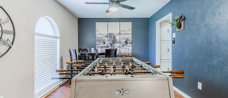 I challenge you to a game of Foosball!!