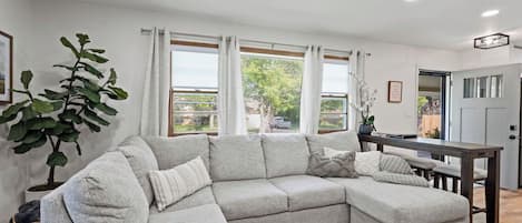 Cozy upstairs living area