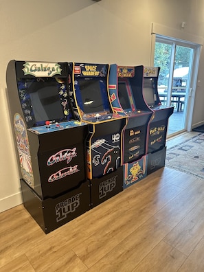 Arcade video games