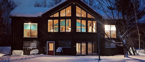 Snow covered Chalet