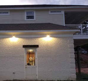 Lighted Entry Area