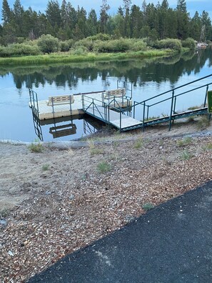 back yard dock