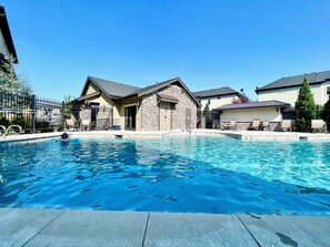 Community Pool just steps away from our front door