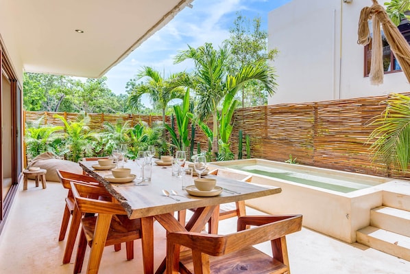 Restaurang utomhus