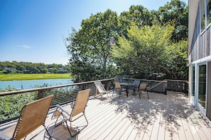 Private balcony with stunning view