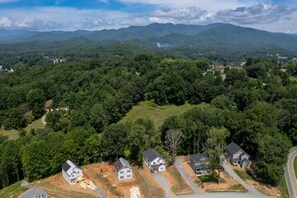 Aerial View - Aerial view of home and neighboring properties.