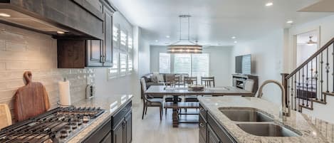 Kitchen Island View