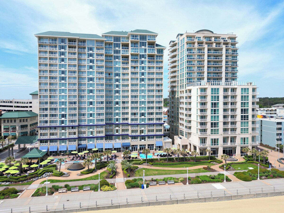 Ocean Beach Club Virginia Beach – STUDIO QUEEN BED AND KITCHENETTE