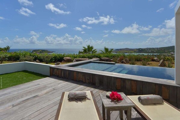 Deck at WV APN, Mont Jean, St. Barthelemy