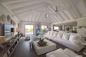 Living Room at WV BIB, Vitet, St. Barthelemy