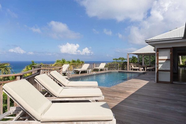 Villa Pool at WV BIB, Vitet, St. Barthelemy