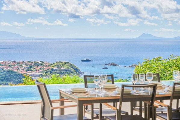 The view from WV ANK, Colombier, St. Barthelemy