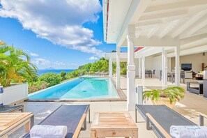 Villa Pool at WV ANK, Colombier, St. Barthelemy