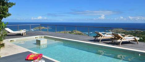 Villa Pool at WV JJO, Vitet, St. Barthelemy