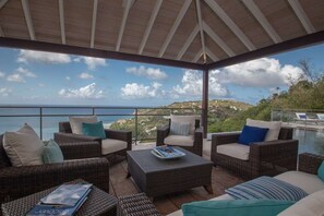 Gazebo at WV GEA, Petite Saline, St. Barthelemy