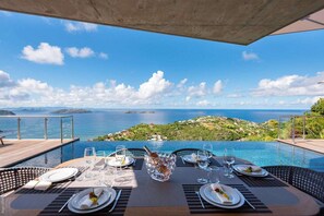 Terrace at WV GDV, Vitet, St. Barthelemy