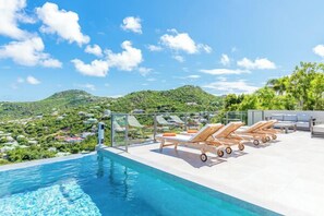 Villa Pool at WV VOB, St. Jean, St. Barthelemy