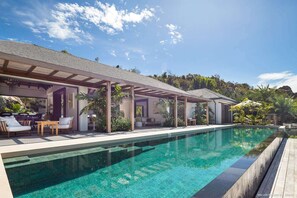 Villa Pool at WV LER, Colombier, St. Barthelemy