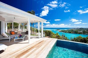 Deck at WV NOC, Mont Jean, St. Barthelemy